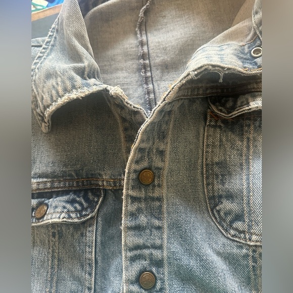 1977 Dickies Denim Jacket Vintage Size XL-XXL - Picture 3 of 10